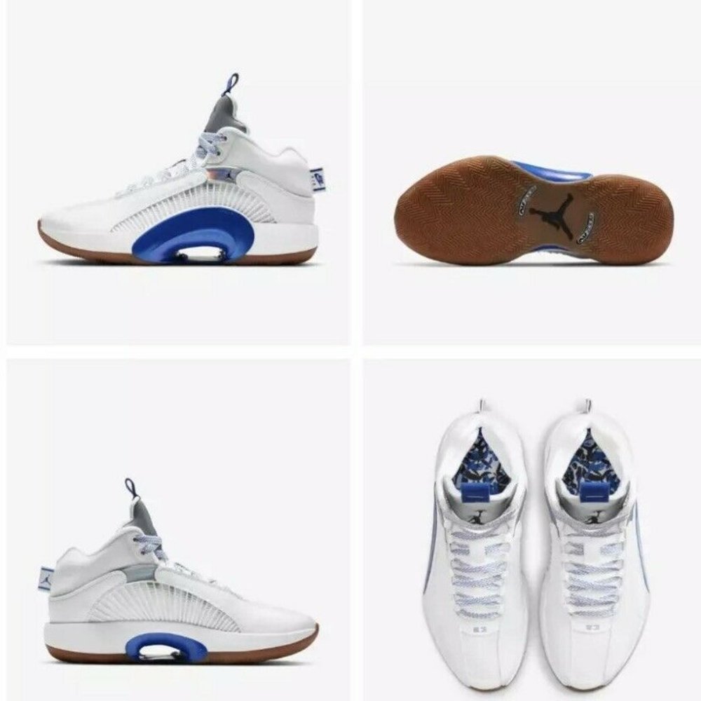 Nike Air Jordan XXXV SH RARE 11 White Blue CZ5657